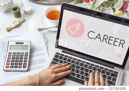 Career New Business Launch Plan Concept Career New Business Launch Plan Concept 32130180