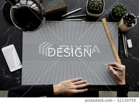 Web Design Layout Simulation Graphic Web Design Layout Simulation Graphic 32130759