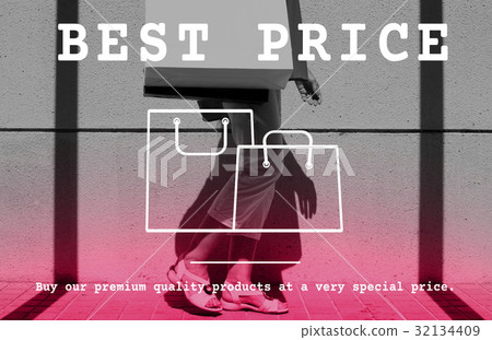 Sale Discount Offer Shopping Bag Icon Sale Discount Offer Shopping Bag Icon 32134409
