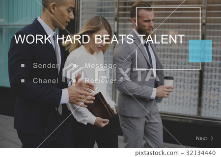 Work Hard Talent Positive Challenge Improvement Work Hard Talent Positive Challenge Improvement 32134440