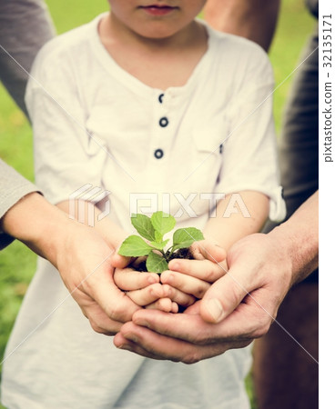 Kid Gardening Greenery Growing Leisure Kid Gardening Greenery Growing Leisure 32135171
