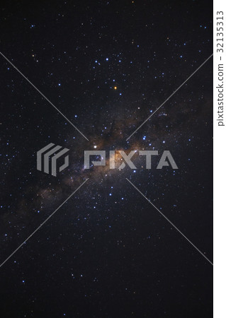 Milky way galaxy with stars and space dust  32135313
