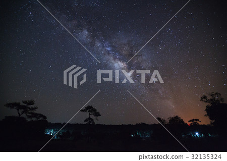 Milky Way at Phu Hin Rong Kla National Park Milky Way at Phu Hin Rong Kla National Park 32135324