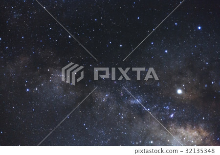 Close-up of Milky way galaxy with stars and space  Close-up of Milky way galaxy with stars and space  32135348