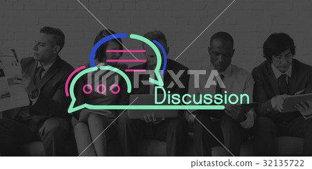 Communication Connection Speech Bubble Concept 32135722