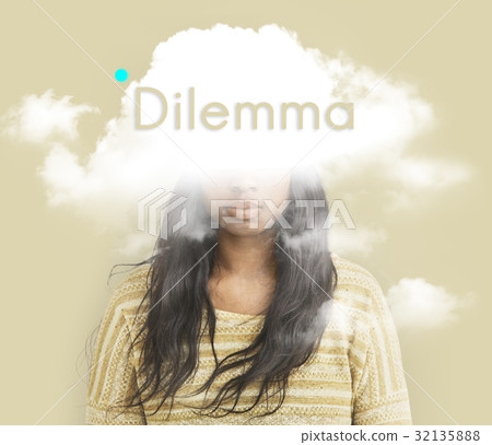 Cloud Hidden Dilemma Depression Bliss 32135888