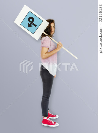 Left Loop Road Street Sign Icon 32136188