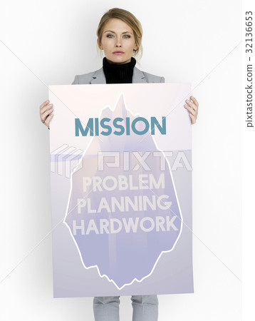 Problem Planning Hard Work Achievement Iceberg Graphic Problem Planning Hard Work Achievement Iceberg Graphic 32136653