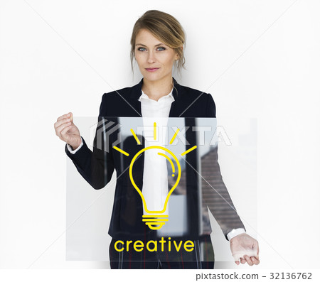 Light bulb icon ideas graphic Light bulb icon ideas graphic 32136762