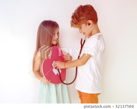 Couple Kids Friend Togetherness Protrait 32137569