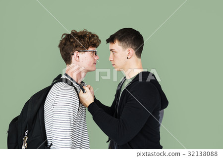 Friends fight together arguing battle Friends fight together arguing battle 32138088