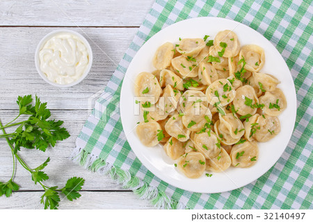 homemade meat dumplings of wholemeal flour homemade meat dumplings of wholemeal flour 32140497