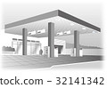 gas station  32141342