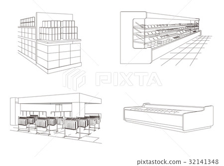 Inside supermarket 1 32141348