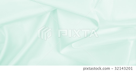 Smooth elegant green silk or satin luxury cloth Smooth elegant green silk or satin luxury cloth 32143201