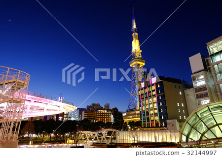 Nagoya TV tower at dusk Nagoya TV tower at dusk 32144997