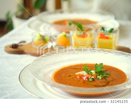 Gas patcho and hors d'oeuvres pair version (horizontal position) 32145235