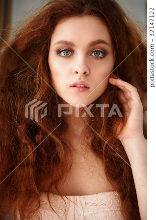 Porter is a beautiful red-haired girl with Porter is a beautiful red-haired girl with 32147122