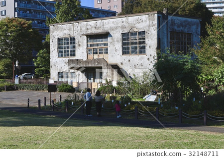 前日立飛機立川工廠變電站在秋天 32148711