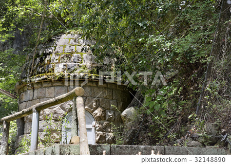 Important Cultural Property Female Falls Intake Wedge Modernization Heritage Kowo Waterfall 32148890