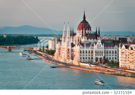 The Beautiful Capital City of Budapest in Hungary 32151584