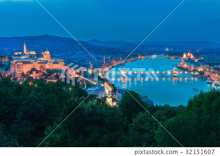 The Beautiful Capital City of Budapest in Hungary 32151607