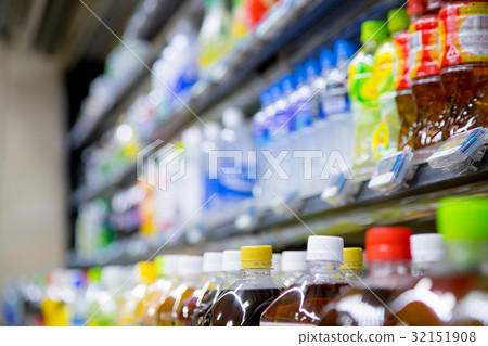 背景模糊軟飲料，軟飲料，非酒精，飲料，飲料，塑料瓶， 32151908