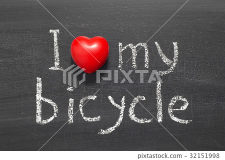 love my bicycle 32151998