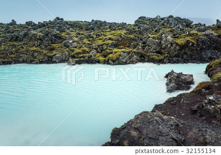 Iceland, Blue lagoon view 32155134