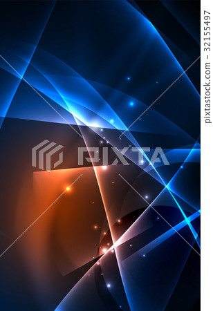 Vector polar lights concept background 32155497