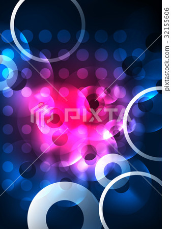 Glowing circles in the dark Glowing circles in the dark 32155606