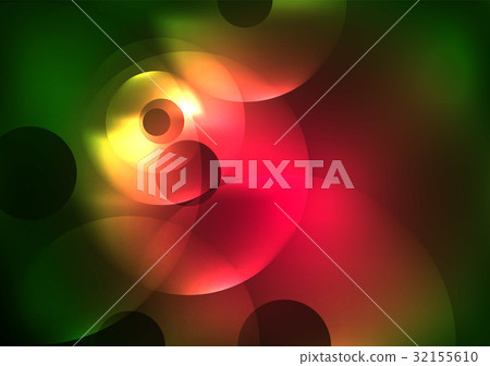 Glowing circles in the dark Glowing circles in the dark 32155610