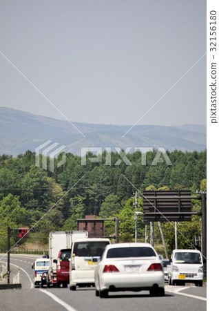Transport image Trunk road Transport image Trunk road 32156180