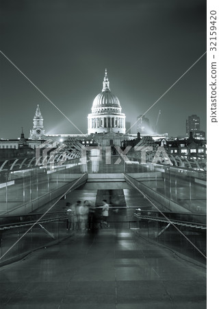 Millennium Bridge and St Pauls Millennium Bridge and St Pauls 32159420
