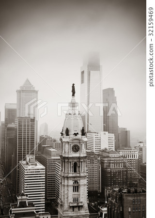 Philadelphia city rooftop Philadelphia city rooftop 32159469