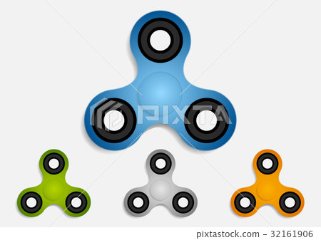 Set of hand fidget spinner toys for stress relief Set of hand fidget spinner toys for stress relief 32161906