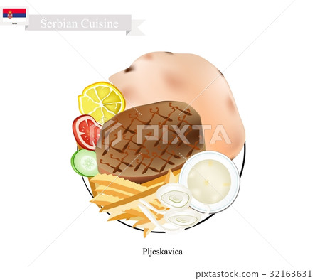 Pljeskavica or Meat Patties, The National Dish 32163631