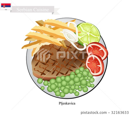 Pljeskavica or Meat Patties, The National Dish 32163633