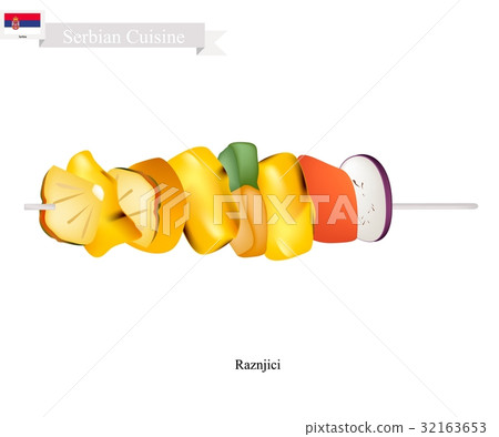 Raznjici, One of The Most Famous Food of Serbia 32163653