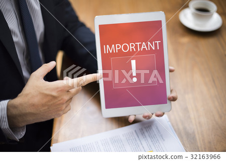 Exclamation Alarm Caution Warning Notification Mark Sign 32163966