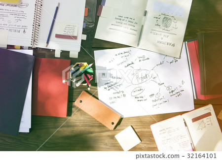 Workspace Project Planning Work Office Table 32164101