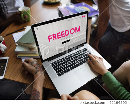 Hipster Freedom Youth Teenager Graphic Word 32164203