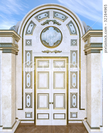 拱形門口 32164965