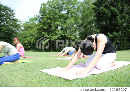 Pilates yoga 32164997