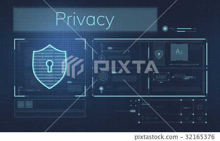 Network connection graphic overlay background Network connection graphic overlay background 32165376