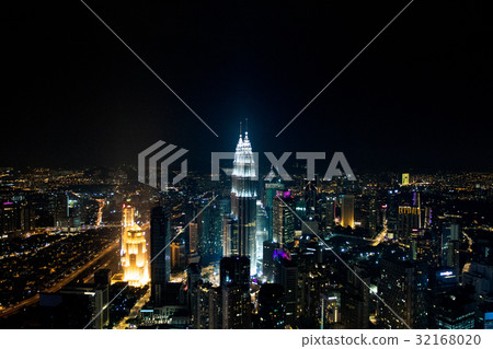 吉隆坡夜景 吉隆坡夜景 32168020