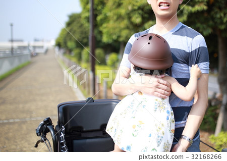 父/子自行車(Ikumen頭盔安全安全電動自行車爸爸自己複製空間父親) 父/子自行車(Ikumen頭盔安全安全電動自行車爸爸自己複製空間父親) 32168266