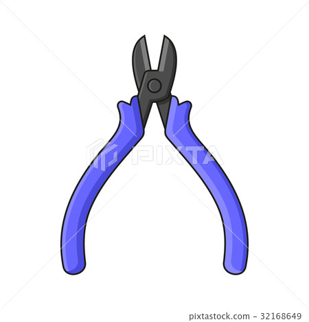 Nippers on White Background. Vector Nippers on White Background. Vector 32168649