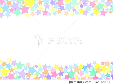 Star colorful frame - Stock Illustration [32168685] - PIXTA