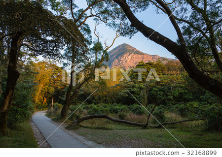 Cardinal simplicity of Lantau Island, Hong Kong 32168899